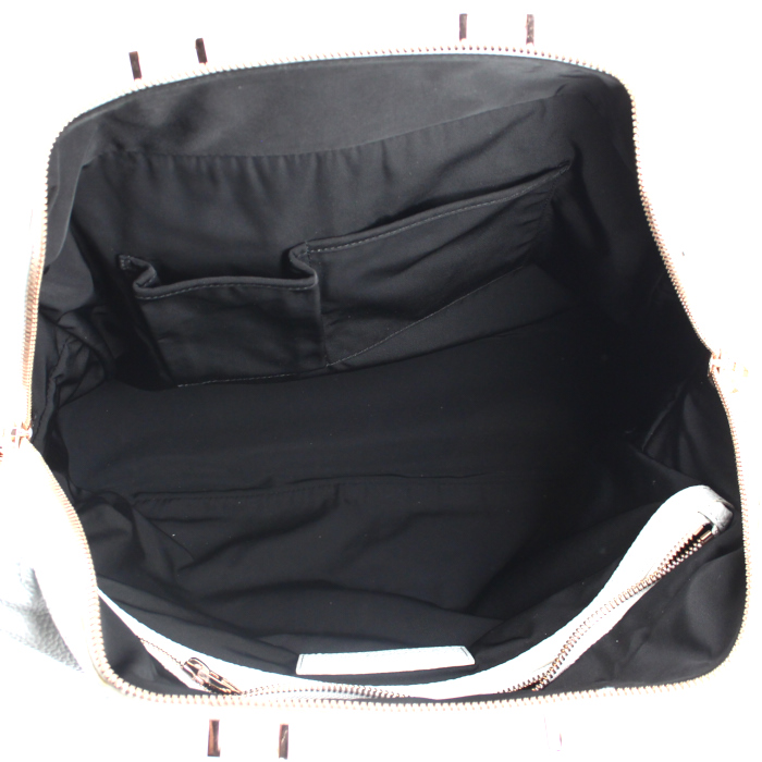 Alexander Wang handbag in white grained leather - Detail D3