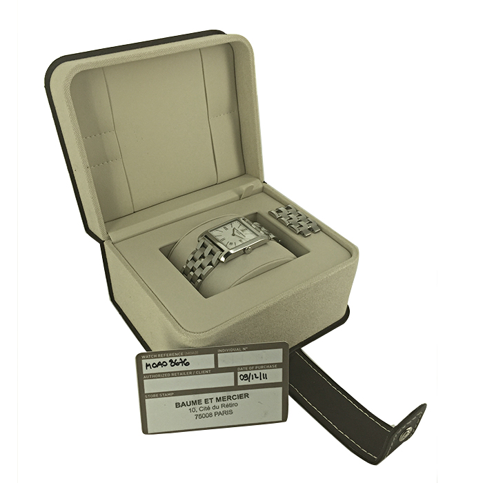 Orologio Baume & Mercier Hampton in acciaio Circa  2000