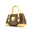 Louis Vuitton Beverly large model handbag in monogram canvas and natural leather - 00pp thumbnail
