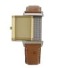 Jaeger Lecoultre Reverso watch in gold and stainless steel Ref:  250586 Circa  2000 - Detail D2 thumbnail