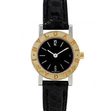 Bulgari Bulgari Bulgari watch in gold and stainless steel Ref:  BB 23 SGL Circa  2000