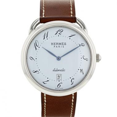 Orologio Hermes Arceau in acciaio Ref :  AR4.810 Circa  2010