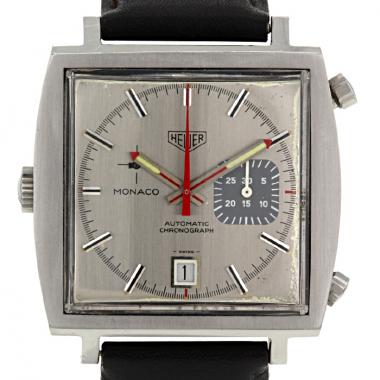TAG Heuer Monaco watch in stainless steel Circa 1970