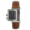 Jaeger Lecoultre Reverso watch in stainless steel Ref:  255882 Circa  2000 - Detail D2 thumbnail