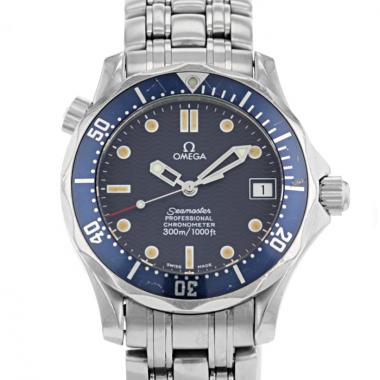 Omega Seamaster 300 M Gmt watch in stainless steel