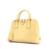Prada handbag in yellow leather saffiano - 00pp thumbnail