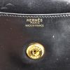 Hermes Rio pouch in black box leather - Detail D3 thumbnail