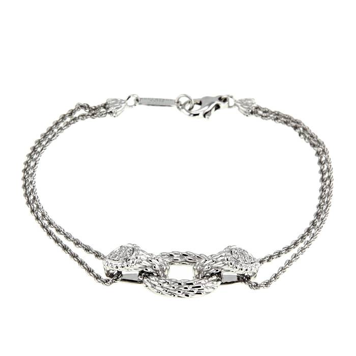 Boucheron Serpent Bohème bracelet in white gold and diamonds