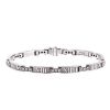 Tiffany & Co Atlas articulated bracelet in white gold and diamonds - 00pp thumbnail