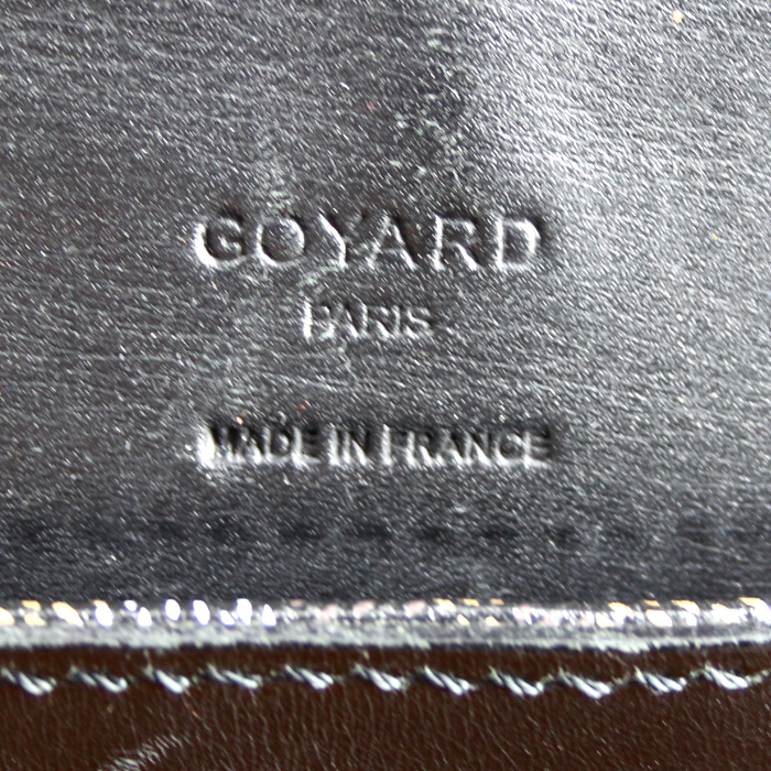 Borsa bisaccia in tela monogram e pelle nera - Detail D3