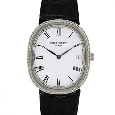 Orologio Patek Philippe Golden Ellipse in acciaio Circa  1991