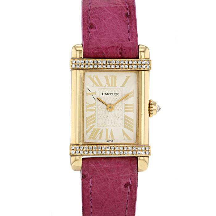 Cartier Tank Chinoise Wrist Watch 323210 | Collector Square