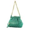 Marc Jacobs handbag in green quilted leather - 00pp thumbnail