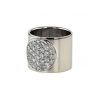 Dinh Van Anthea large model ring in white gold and diamonds - 00pp thumbnail