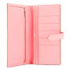 Hermes Béarn wallet in pink epsom leather - Detail D1 thumbnail