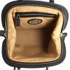 Fendi handbag in black grained leather - Detail D2 thumbnail