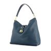 Fendi handbag in blue leather - 00pp thumbnail