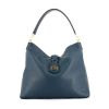Fendi handbag in blue leather - 360 thumbnail