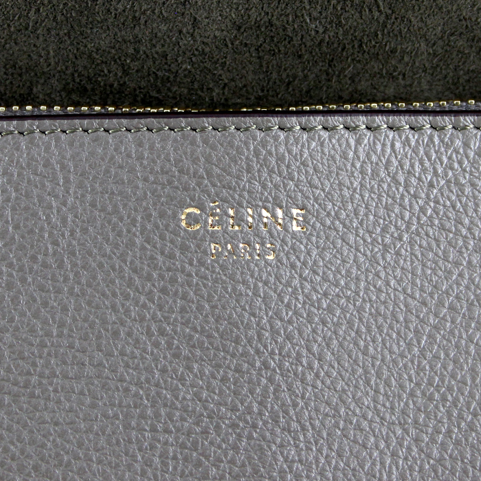Borsa Blade in pelle color talpa - Detail D5