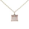 Collier H. Stern en or jaune et diamants et en quartz rose - 00pp thumbnail