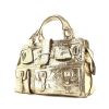 Chloé handbag in gold leather - 00pp thumbnail