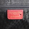 Dior Jeanne handbag in red leather and red suede - Detail D3 thumbnail
