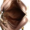 Tod's handbag in beige and pink leather - Detail D3 thumbnail