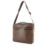 Louis Vuitton Sabana briefcase in ebene damier canvas and brown leather - 00pp thumbnail