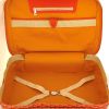 Goyard Majordome suitcase in orange monogram canvas and orange leather - Detail D2 thumbnail