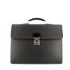 Louis Vuitton briefcase in black taiga leather - 360 thumbnail