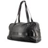 Hermes Arion weekend bag in black leather - 00pp thumbnail