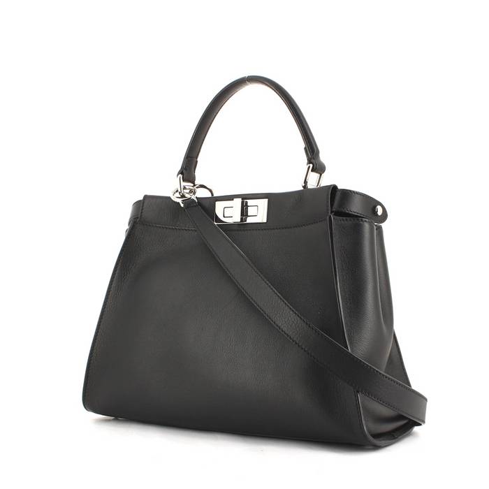 Fendi peekaboo regular discount black