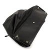 Shopping bag Reversible in pelle nera e pelle mordoré - Detail D2 thumbnail
