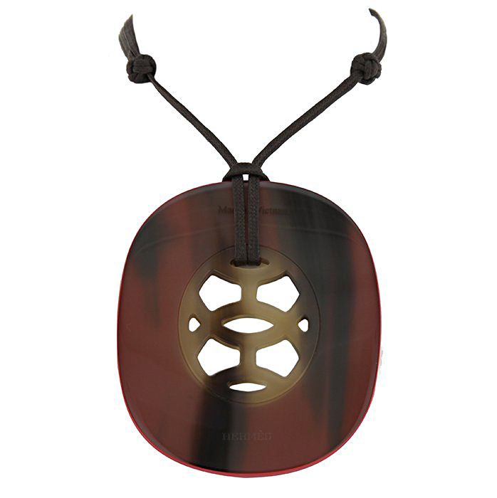 Hermes Lift large model pendant in horn and lacquer - Detail D2