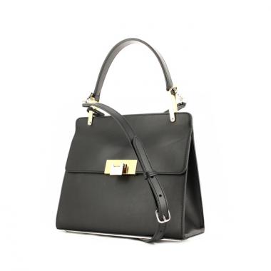 Bolso de mano Balenciaga en cuero negro