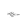 Van Cleef & Arpels Fleurette small model ring in white gold and in diamonds - 00pp thumbnail