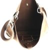 Hermes Evelyne handbag in brown canvas and leather - Detail D2 thumbnail