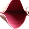 Hermes Trim small model handbag in pink ostrich leather - Detail D2 thumbnail