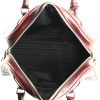 Prada Bowling handbag in burgundy leather - Detail D2 thumbnail