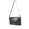 Hermes Lydie - Bag handbag in navy blue box leather - 00pp thumbnail