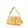 Celine handbag in brown ostrich leather - 00pp thumbnail