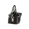 Saint Laurent Downtown small model handbag in black patent leather - 00pp thumbnail