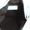 Bolso de mano Balenciaga en cuero azul - Detail D2 thumbnail