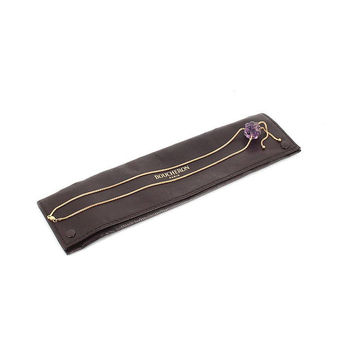 Collar Boucheron Grains de Mure en oro rosa y amatista - Detail D2