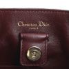 Dior Diorissimo small model handbag in red grained leather - Detail D4 thumbnail