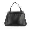 Celine Edge handbag in navy blue leather - 360 thumbnail