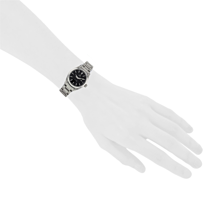 Montre Omega Seamaster Aqua Terra Quartz en acier Vers  2000 - Detail D1