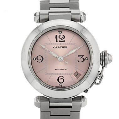 Montre Cartier Pasha C en acier Ref :  2324 Vers  2000