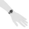Reloj Cartier Pasha de acero Ref :  2550 Circa  2000 - Detail D1 thumbnail