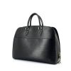 Bolso de fin de semana Louis Vuitton Sorbonne en cuero Epi negro - 00pp thumbnail